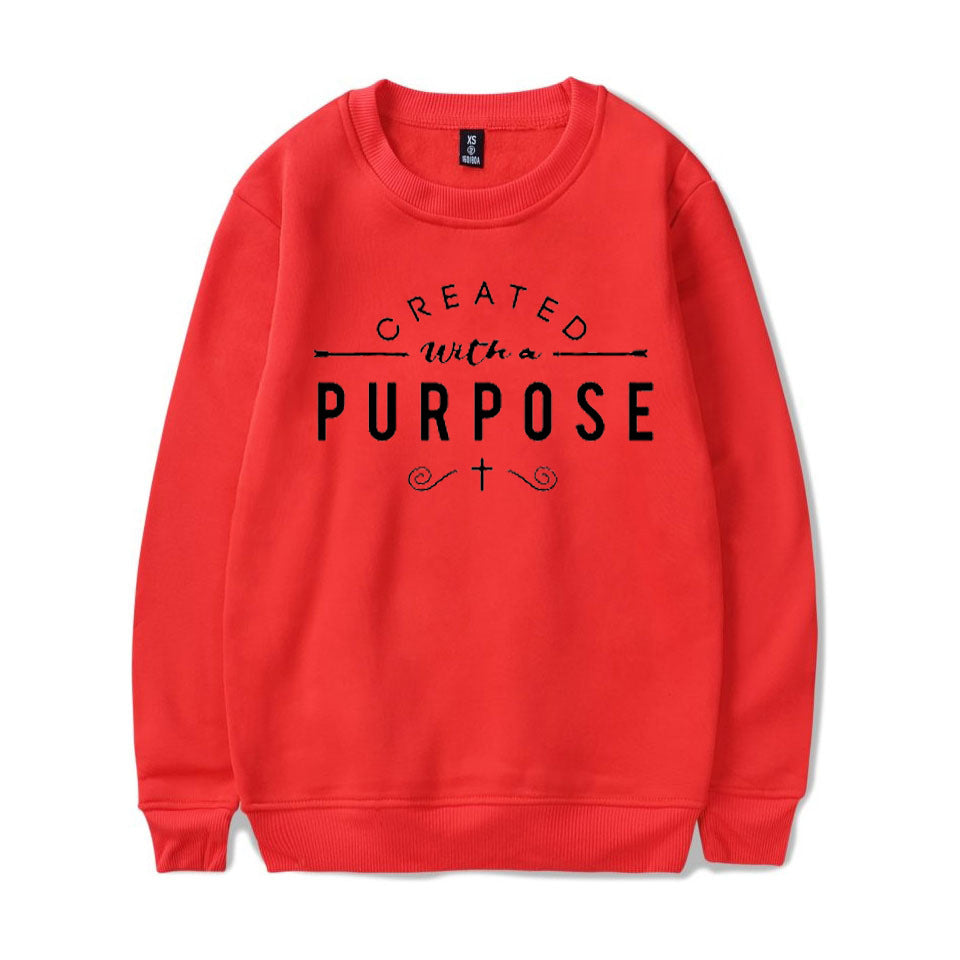 Pull Fleece Avec Imprimé Lettre Pour Femme